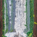 Susur și fosnet - acril pe pânză - 40x30 cm