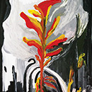 GERMENII IUBIRII - acril / pânză, 70x50 cm