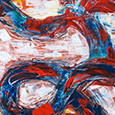 CĂRĂRILE IUBIRII - acril pe pânză, 50x40 cm