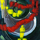 IMIXTIUNE BENEFICĂ - acril pe pânză, 70x50 cm