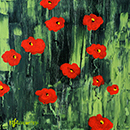 SPERANȚA UNEI IUBIRI - acril pe pânză, 40x40 cm