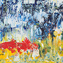 Antiteza - acril pe panza 50 x 70 cm