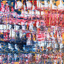 Stereotipie miniaturala - acril pe panza 40 x 60 cm