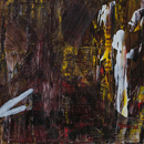 Întâlnire târzie, acril pe pânză, 50x70 cm