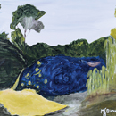 Lacul, acril pe pânză, 50x70 cm