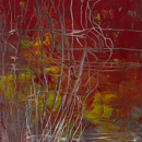 Lianele vieții, acril pe pânză, 70x50 cm